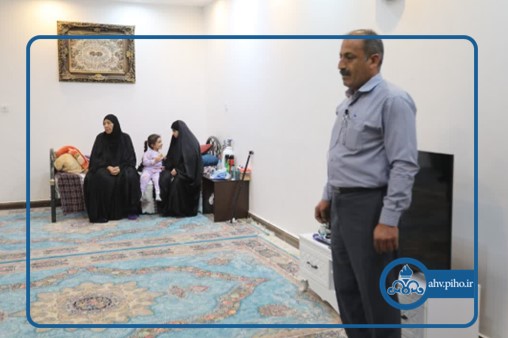 دیدار با خانواده شهید عبادی 2