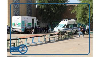 بزرگترین اردوی جهادی پزشکی در کوی مدرس اهواز