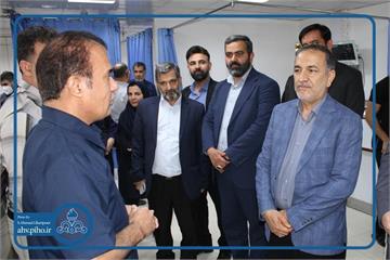 تقدیر بسیجیان مرکز بسیج شهید تندگویان از پرستاران بیمارستان بزرگ نفت اهواز