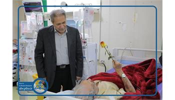 خبر تصویری/ بازدید معاون دارو و درمان بهداشت و درمان صنعت نفت اهواز و معاون بیمارستان نفت اهواز از بخش دیالیز