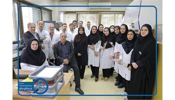 بزرگداشت روز علوم آزمایشگاهی در بیمارستان بزرگ نفت اهواز