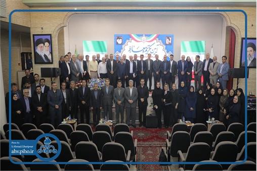 آیین تکریم و معارفه رئیس بهداشت و درمان صنعت نفت اهواز برگزار شد