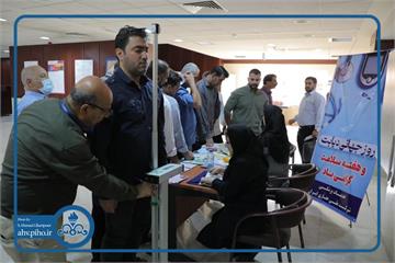 برگزاری پایگاه سلامت در شرکت ملی حفاری ایران